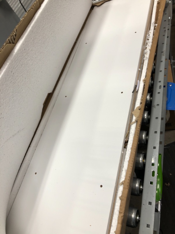 Photo 1 of 4 Shelf Bookcase White - Hodedah