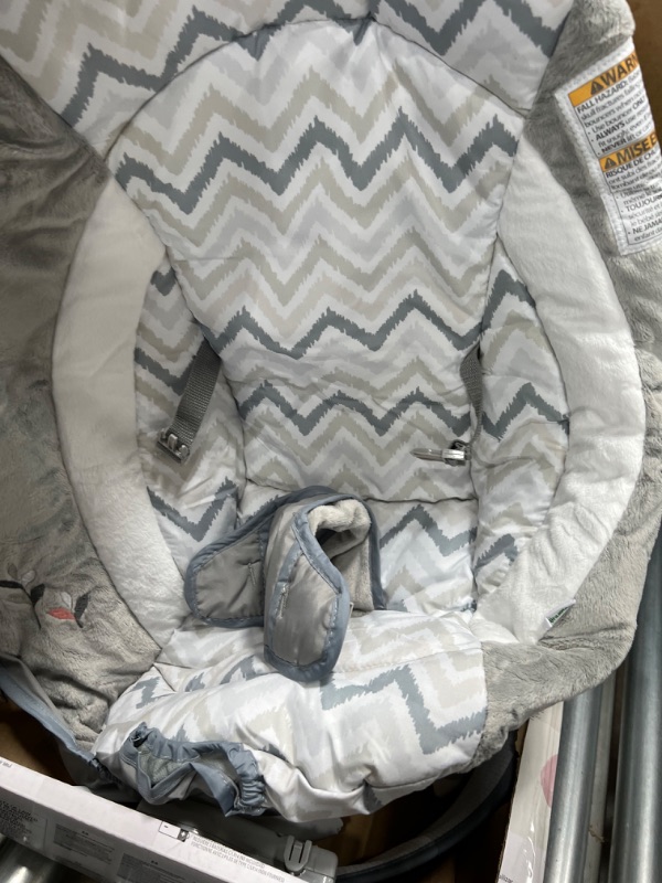 Photo 1 of Ingenuity SmartBounce Automatic Baby Bouncer Seat with Music, Nature Sounds, Removable Toy Bar & 2 Plush Infant Toys - Braden