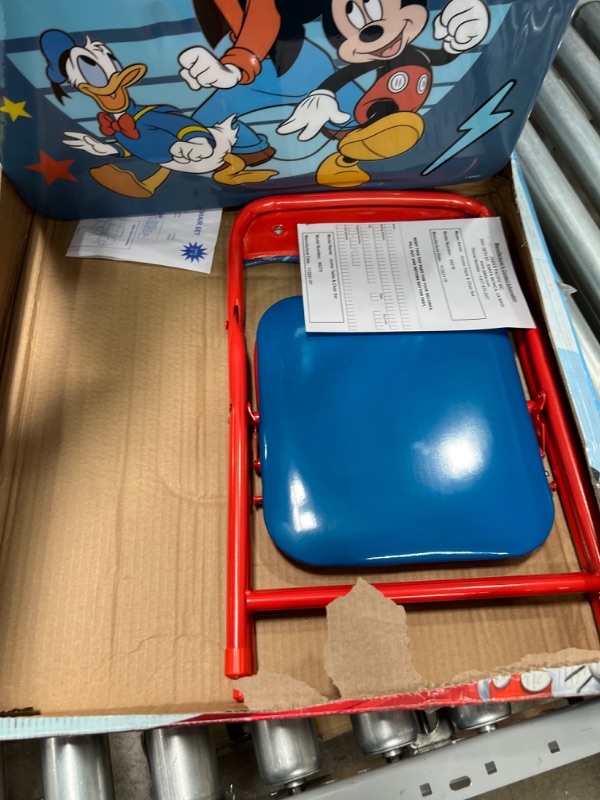 Photo 4 of Mickey Mouse Jr. Activity Table Set with 1 Chair