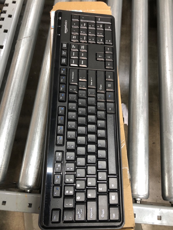 Photo 2 of Amazon Basics Wireless Keyboard-Quiet and Compact-US Layout