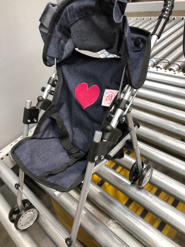 Photo 2 of My First Umbrella Doll Stroller in Denim for Toddler similar to stock photo 