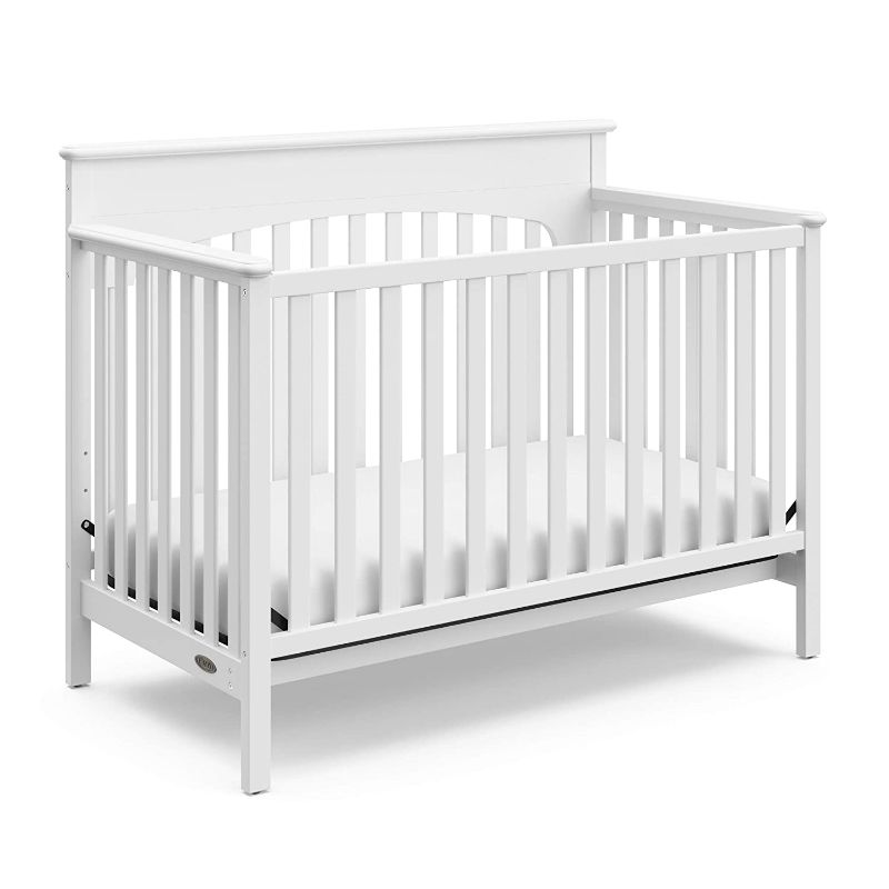 Photo 1 of Graco Lauren Convertible Crib, White
