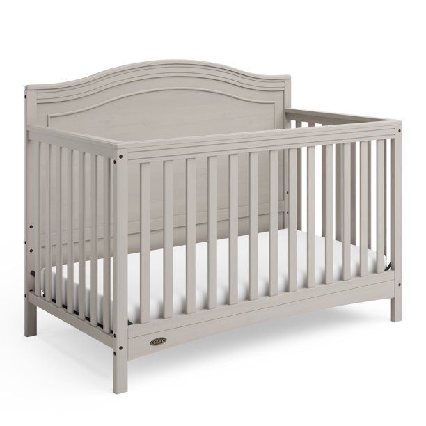 Photo 1 of Graco Paris 4-in-1 Convertible Crib, Brushed Fog
