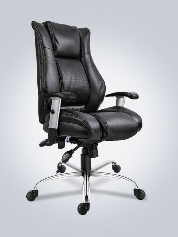 Photo 1 of Executive Office Leather High-Back Computer Chair
