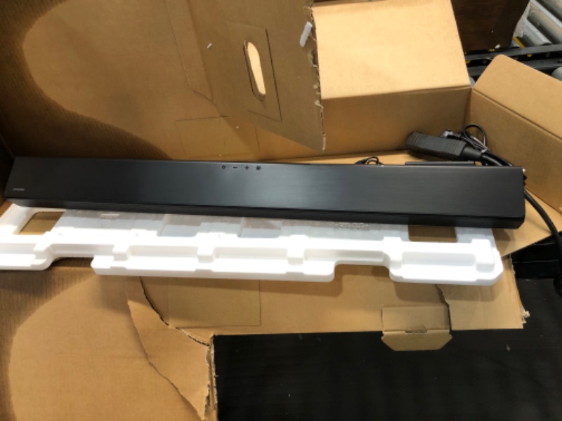Photo 1 of **NEW** Samsung - HW-A550 2.1ch Sound Bar with Dolby 5.1 - Black
