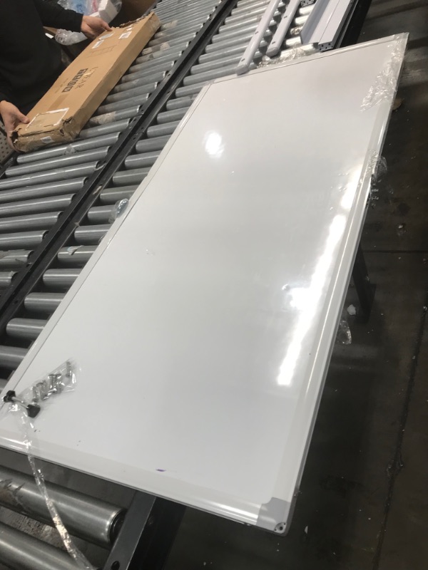 Photo 1 of USED 4'X2' DOUBLE SIDED WHITE BOARD VERTICAL
**USED CONDITION, DAMAGED, MISSING HARDWARE**