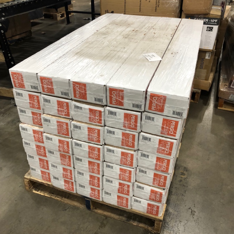 Photo 2 of (Pallet of 35 Cases) Outlast+ 5.23 in. W Paradise Jatoba Waterproof Laminate Wood Flooring (13.74 sq. ft./case