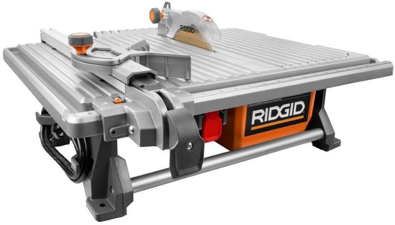 Photo 1 of (Used) RIDGID 120-Volt 7 in. Table Top Wet Tile Saw
