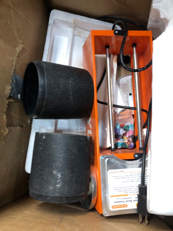 Photo 2 of (Used) VIYUKI Rock Stone Tumbler Machine- Double Drum 6LB Lapidary Polisher for Kids Adults (Double Barrel)
