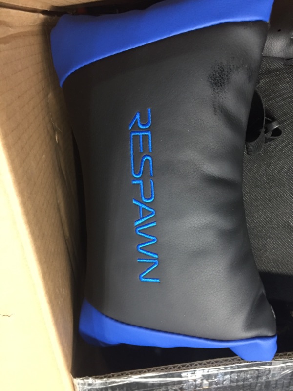 Photo 1 of RESPAWN 200 Racing Style Gaming Chair, in Blue (RSP-200-BLU)