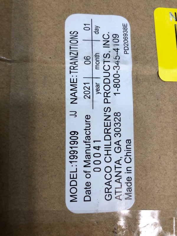 Photo 1 of Graco Tranzitions 3-in-1 Harness Booster Car Seat in Kyte
