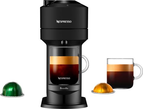 Photo 1 of **LEAKS** Nespresso - Vertuo Next Coffee and Espresso Maker by Breville, Limited Edition - Matte Black
