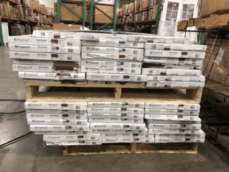 Photo 2 of (Pallet of 47 Cases)Forefield Trail Oak Multi-Width x 48.03 in. L Waterproof High Traffic Luxury Vinyl Plank Flooring (23.44 sq. ft./case)
