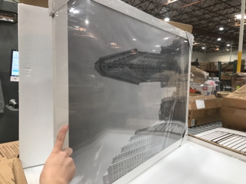 Photo 1 of Americanflat 24x36 inch White Poster Frame | Polished Plexiglass. Hanging Hardware Included!
