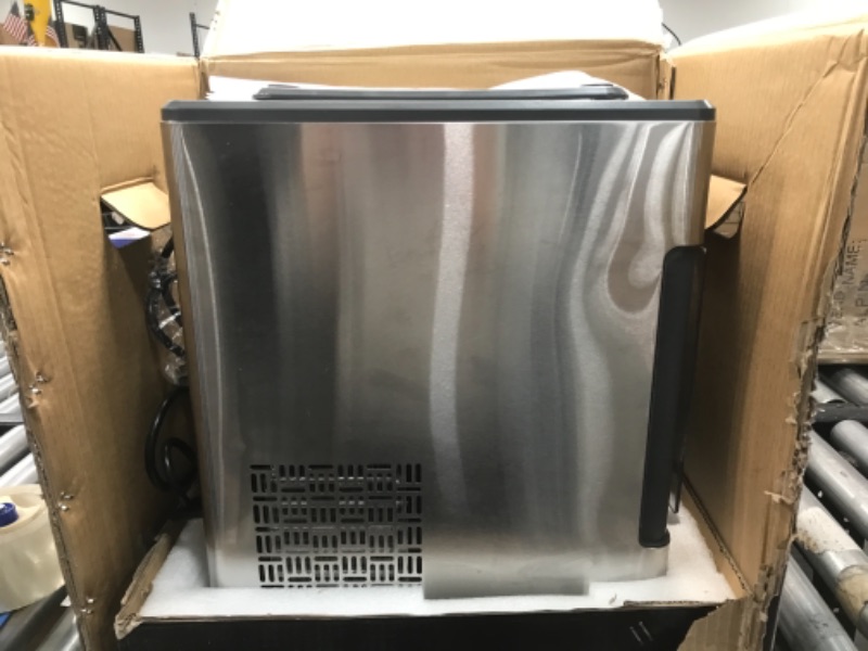Photo 4 of ***PARTS ONLY*** GE Profile Opal | Countertop Nugget Ice Maker | Portable Ice Machine Complete with Bluetooth Connectivity | Smart Home Kitchen Essentials | Stainless Steel Finish | Up to 24 lbs. of Ice Per Day
