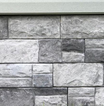 Photo 1 of (Pallet of 26 Cases) ADORN - Shadowledge Slate 23.5 in. x 6 in. Stone Veneer Siding (Flats)
