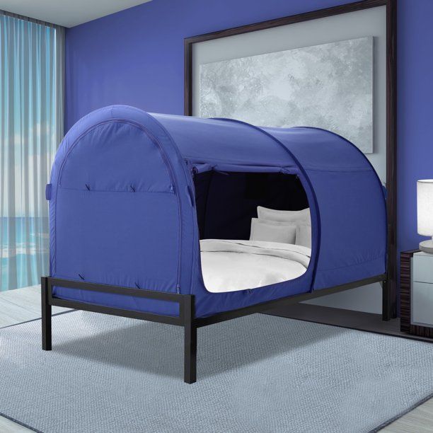 Photo 1 of Alvantor Bed Tent Pop Up Canopy Full Navy
