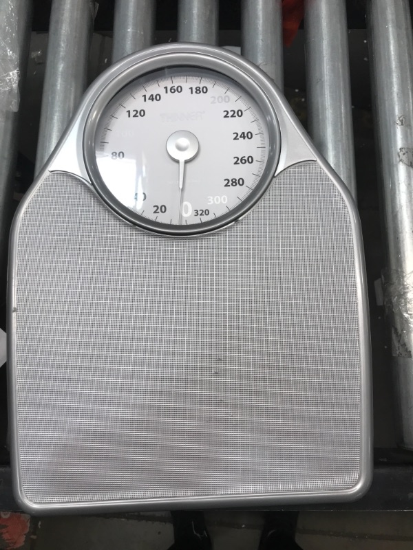 Photo 2 of *READ BELOW** Thinner Extra-Large Dial Analog Precision Bathroom Scale, Analog Bath Scale, Measures Weight up to 330 Lbs.
