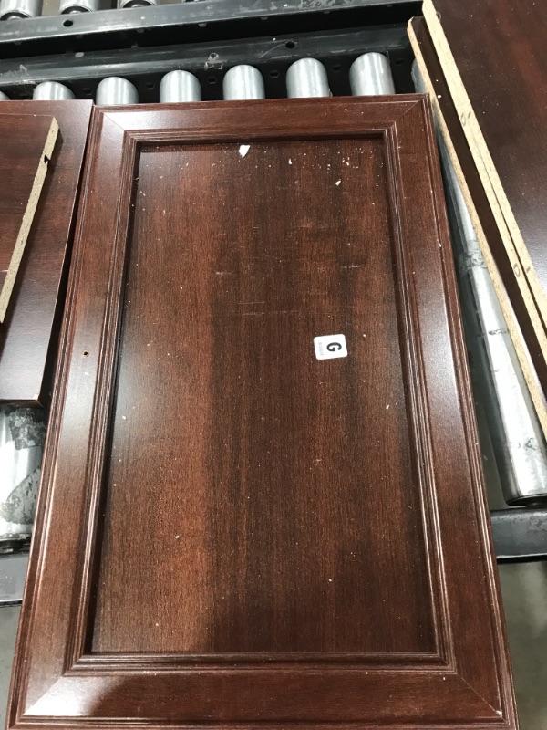 Photo 3 of *READ BELOW** Sauder Palladia Library with Doors, Select Cherry finish
