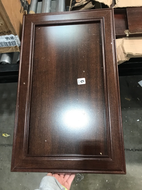 Photo 7 of *READ BELOW** Sauder Palladia Library with Doors, Select Cherry finish
