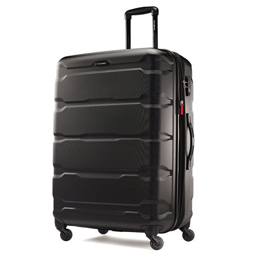 Photo 1 of *READ BELOW** Samsonite Omni 28-Inch Hardside Spinner Checked Luggage in Black
