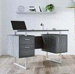 Photo 1 of (Incomplete - Box 1 of 2 Only) Techni Mobili Modern Office Desk with Storage