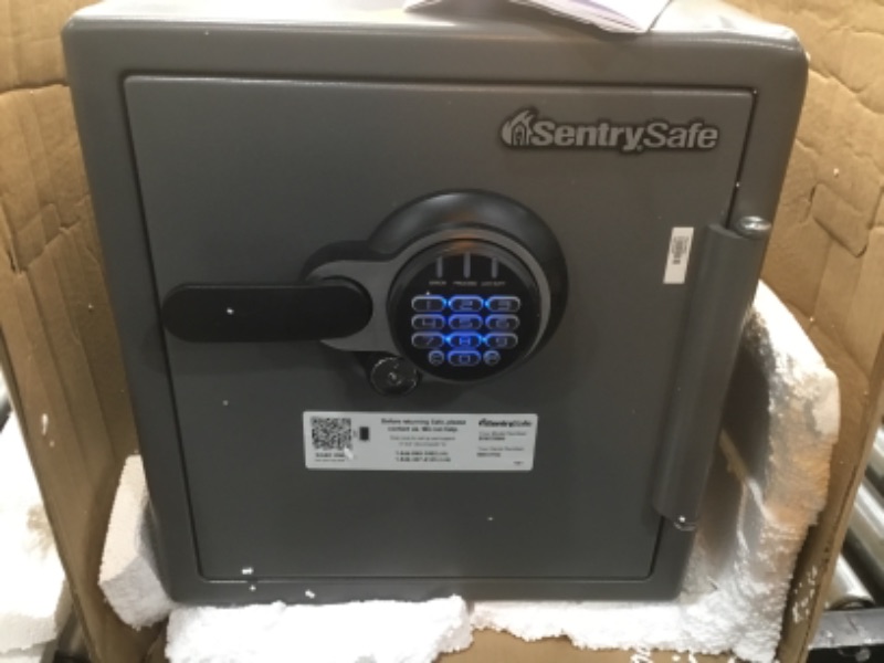 Photo 9 of Sentry Fire-Safe Electronic Lock Business Safes, Grey