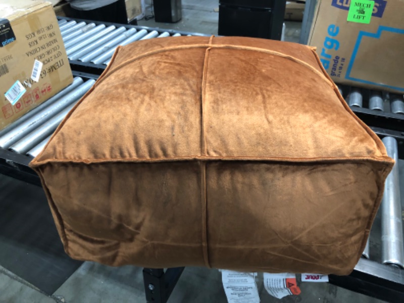 Photo 2 of **NOT stock item, photo for reference**
20x20" Brown Ottoman