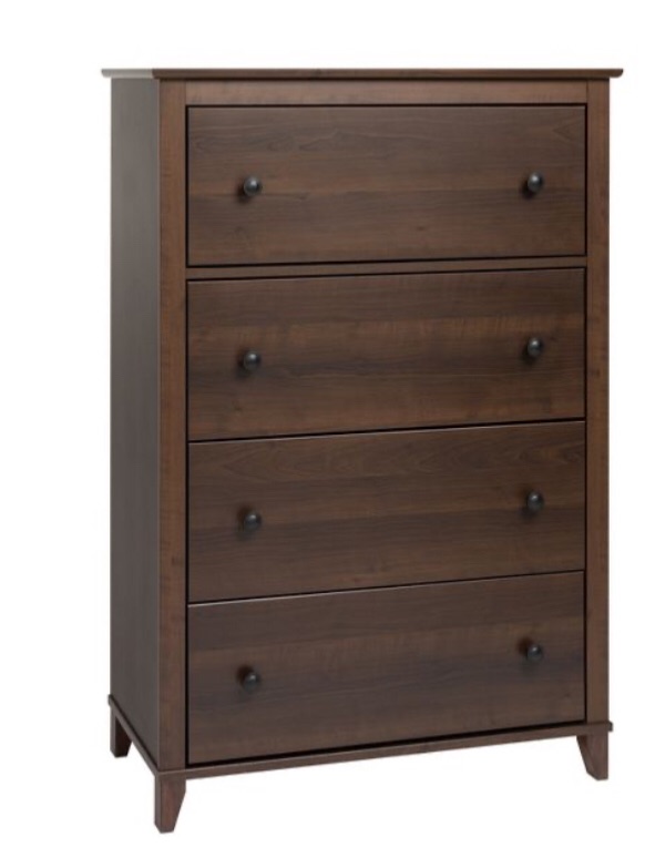 Photo 1 of *Loose hardware, may be incomplete*
4 Drawers Yaletown Vertical Dresser - Prepac
