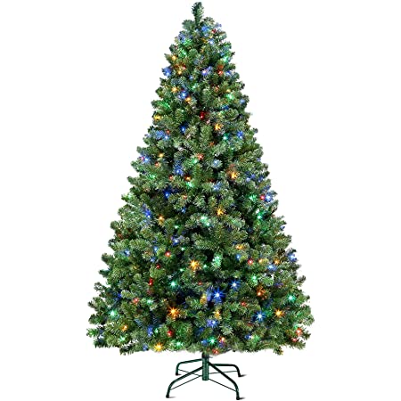 Photo 1 of (might have another box this is box A)
SHareconn 7.5ft Prelit Premium Artificial Hinged Christmas Pine Tree with 530 Warm White & Multi-Color Lights,  Foldable Metal Stand, Perfect Choice for Xmas Decoration, 7.5 FT