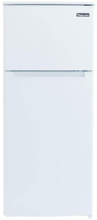 Photo 1 of Magic Chef
4.5 cu. ft. 2 Door Mini Fridge in White with Freezer