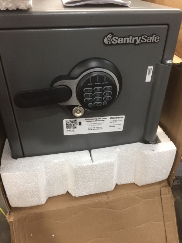 Photo 3 of SentrySafe SFW123GDC Fireproof Safe and Waterproof Safe with Digital Keypad 1.23 Cubic Feet