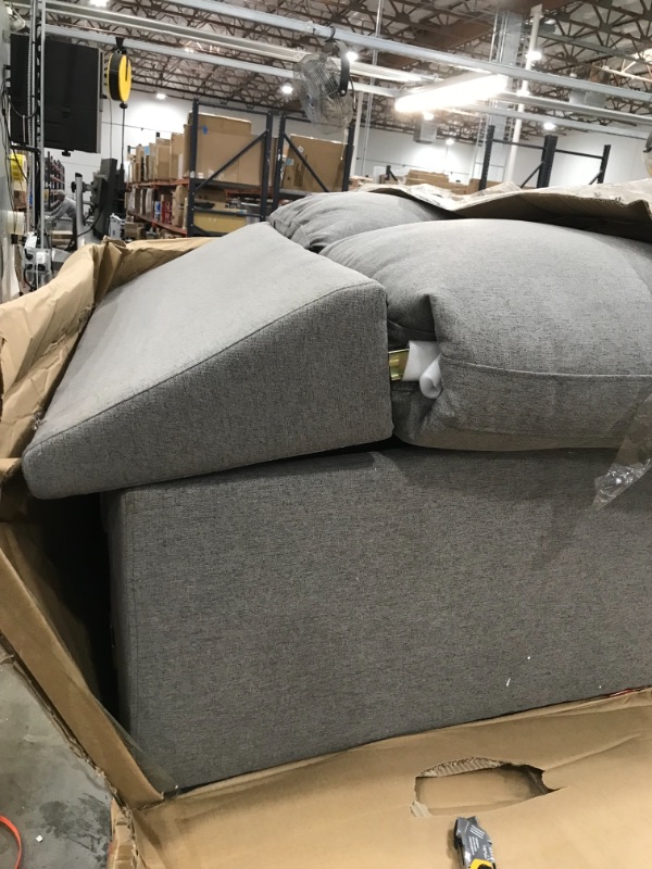 Photo 4 of **INCOMPLETE WEDGE AND CHAISE ONLY***
Acme Furniture
Nardo 4-Piece Gray Fabric Reversible Sectionals