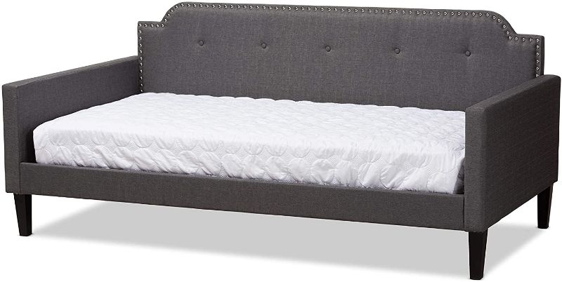 Photo 1 of **INCOMPLETE BOX 2 OF 2 ONLY **Baxton Studio Daybeds TWIN