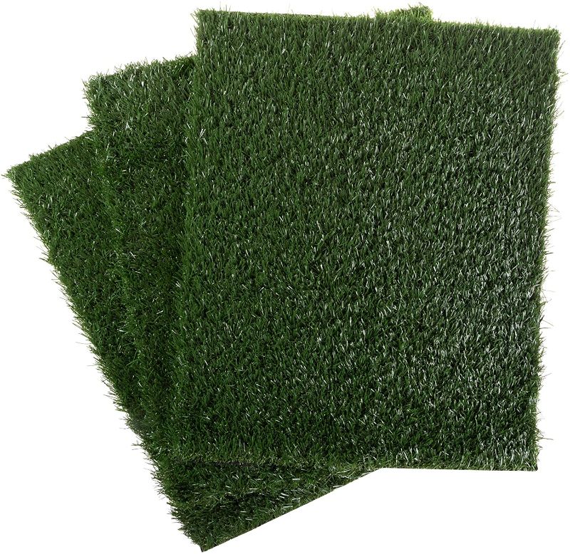 Photo 1 of PETMAKER Artificial Grass Puppy Pad Collection - for Dogs and Small Pets – Portable Training Pad with Tray – Dog Housebreaking Supplies