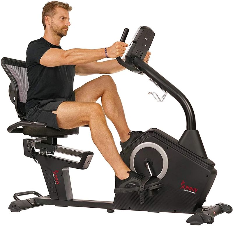 Photo 1 of sunny health and fitness exercise bike