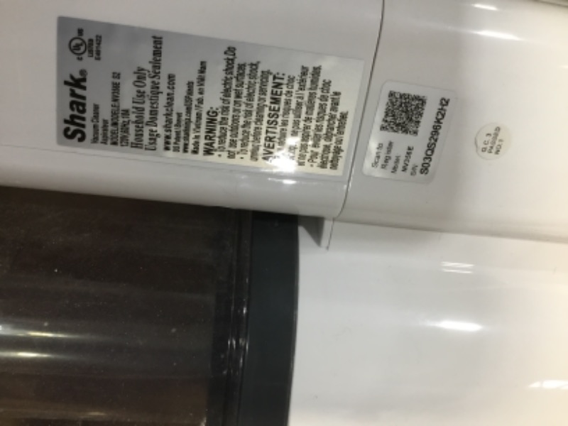 Photo 1 of USED Shark NV356E S2 Navigator Lift-Away Professional Upright Vacuum with Pet Power Brush and Crevice Tool, White/Silver
**GOOD WORKING CONDITION**