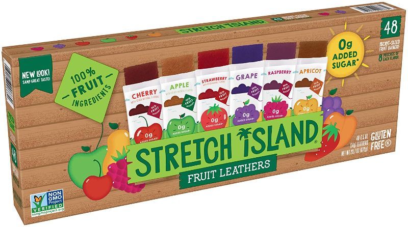 Photo 1 of **EXPIRATION DATE: MARCH 2022** (2 PACK)
Stretch Island Fruit Leather Snacks Variety Pack, Cherry, apple, strawberry, apricot, grape, raspberry, (48 PER BOX)