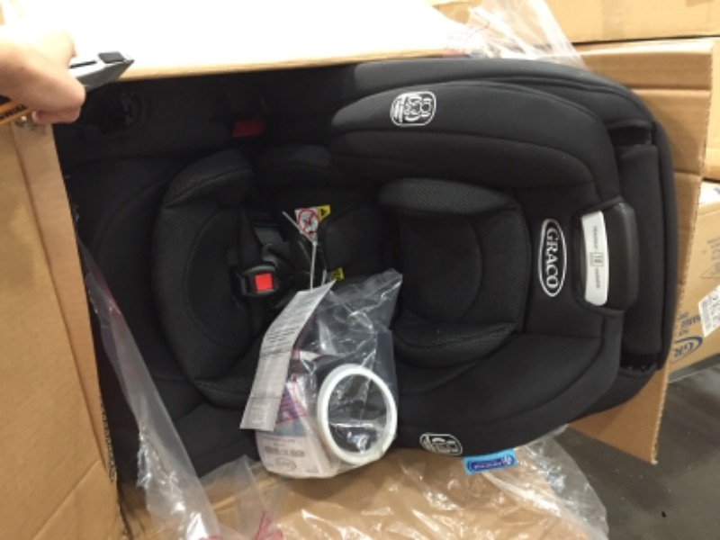 Photo 2 of GRACO 4Ever DLX SnugLock 4 in 1 Car Seat Infant to Toddler Car Seat with 10 Years of Use Featuring EasyInstall SnugLock Technology, Tomlin
