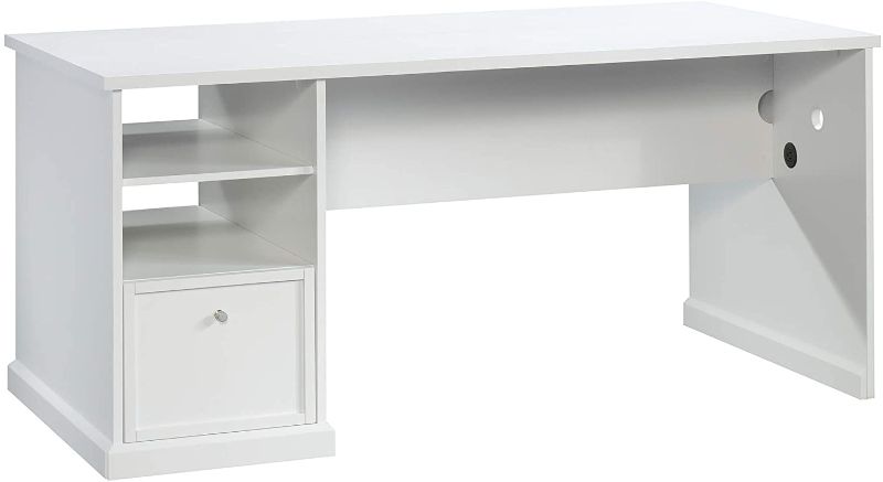 Photo 1 of **PARTS ONLY**DAMAGED**MISSING HARDWARE**
Sauder Craft Pro Series Craft Table, White finish

