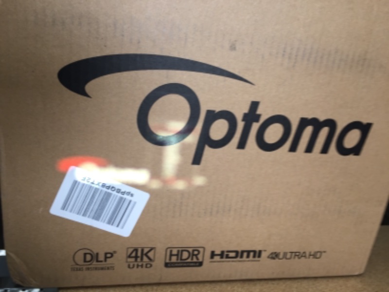 Photo 4 of *Tested and functioned* 
Optoma True 4K UHD Gaming Projector