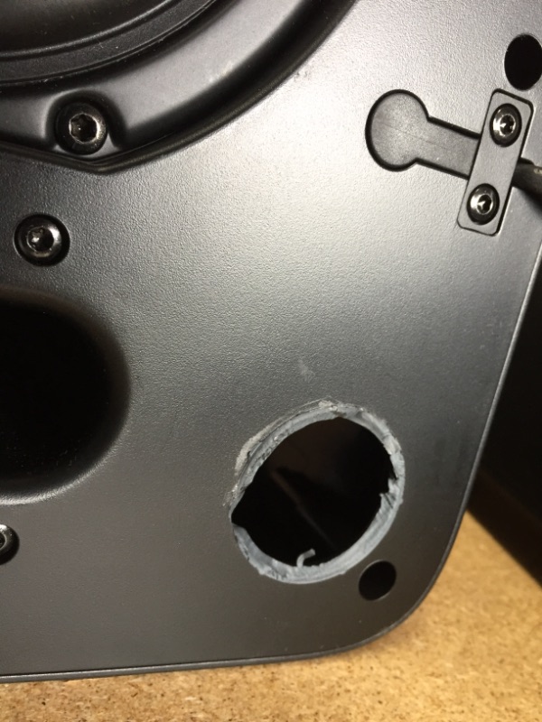 Photo 5 of *Damage shown in picture* *Tested and functioned*
Razer Leviathan PC Gaming and Music Sound Bar - Dolby 5.1 Surround Sound