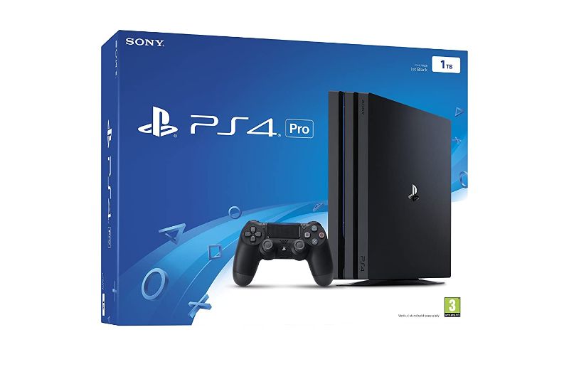 Photo 1 of view comments *Not in orginial box*
Sony PlayStation 4 Pro w/ Accessories, 1TB HDD, CUH-7215B - Jet Black (Renewed)