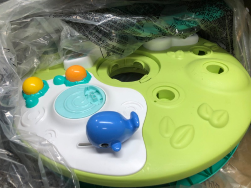 Photo 2 of Bright Starts Around We Go 2-in-1 Walk-Around Baby Activity Center & Table, Tropic Cool, Ages 6 Months+
