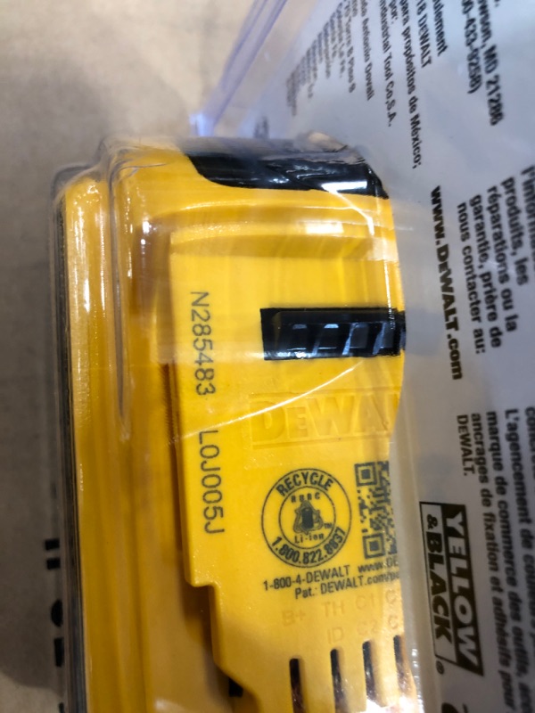 Photo 3 of DEWALT 20-Volt MAX XR Premium Lithium-Ion 4.0Ah Battery Pack