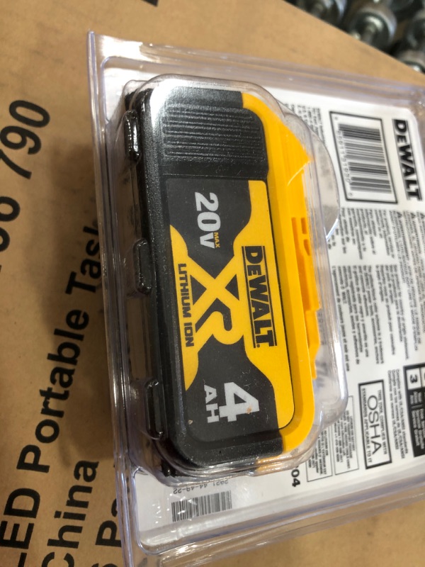 Photo 2 of DEWALT 20-Volt MAX XR Premium Lithium-Ion 4.0Ah Battery Pack