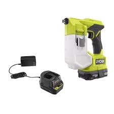 Photo 1 of RYOBI ONE+ 18V Cordless Handheld Sprayer Kit with (1) 1.5 Ah Battery and Charger