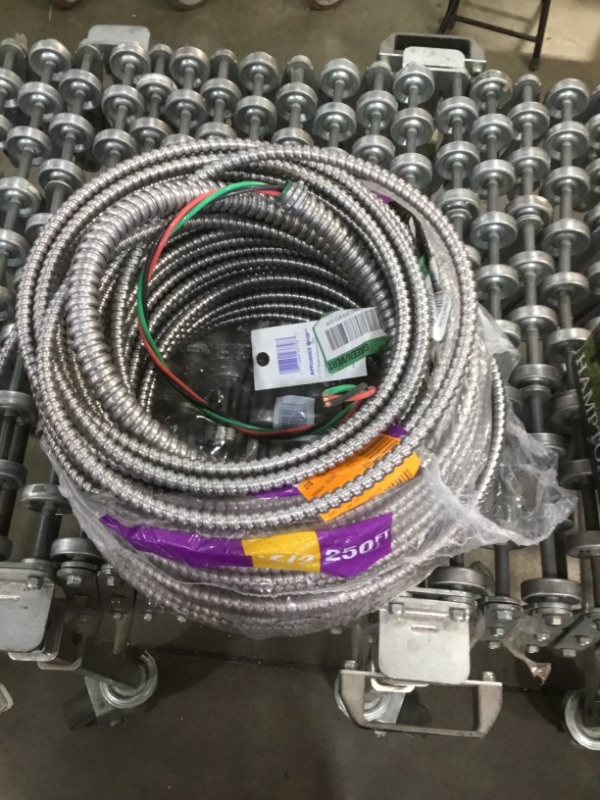 Photo 2 of AFC Cable Systems 12/2 x 250 ft. Solid MC Lite Cable