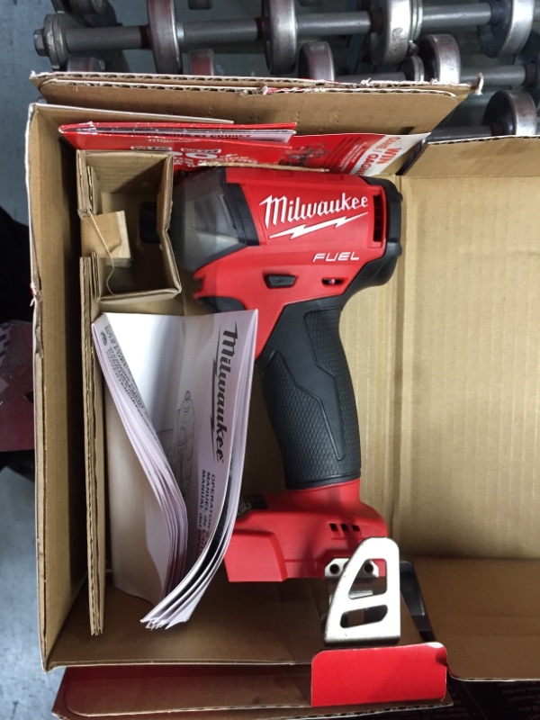 Photo 3 of Milwaukee
M18 FUEL SURGE 18-Volt Lithium-Ion Brushless Cordless 1/4 in. Hex Impact Driver (Tool-Only)