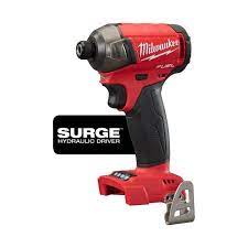 Photo 1 of Milwaukee
M18 FUEL SURGE 18-Volt Lithium-Ion Brushless Cordless 1/4 in. Hex Impact Driver (Tool-Only)